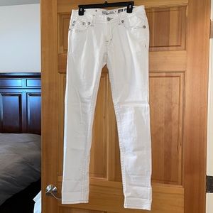 White Miss Me Jeans